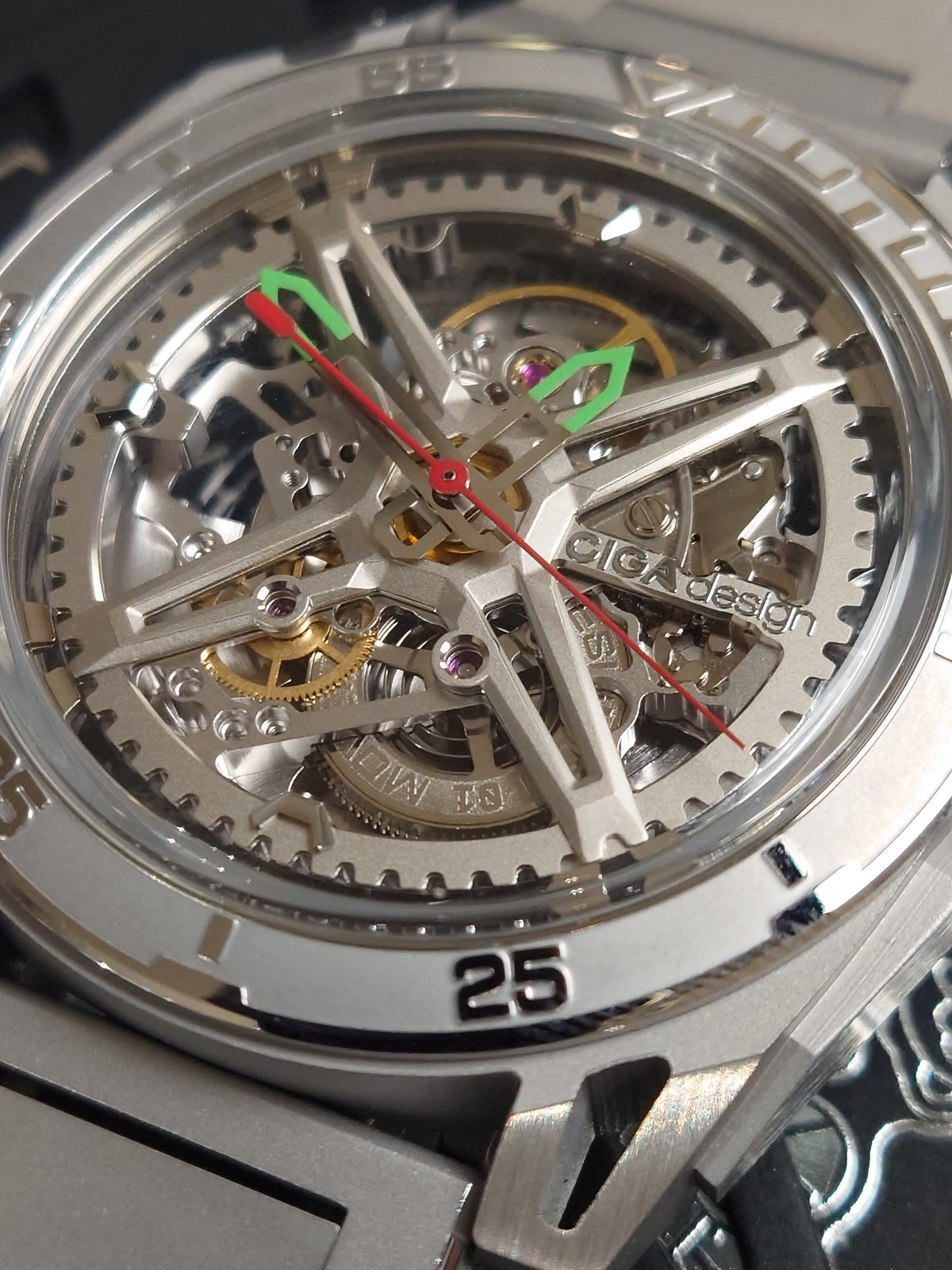 Ciga Design Falcon Automatic Watch - Z039-SS01-1S silver