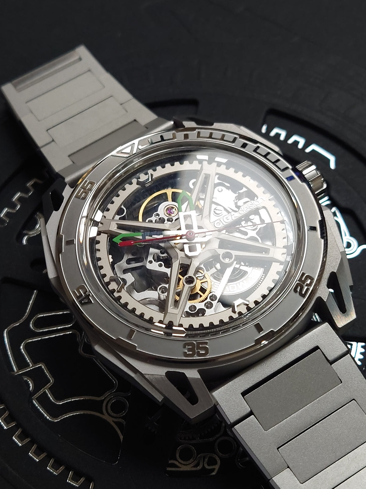 Ciga Design Falcon Automatic Watch - Z039-SS01-1S silver