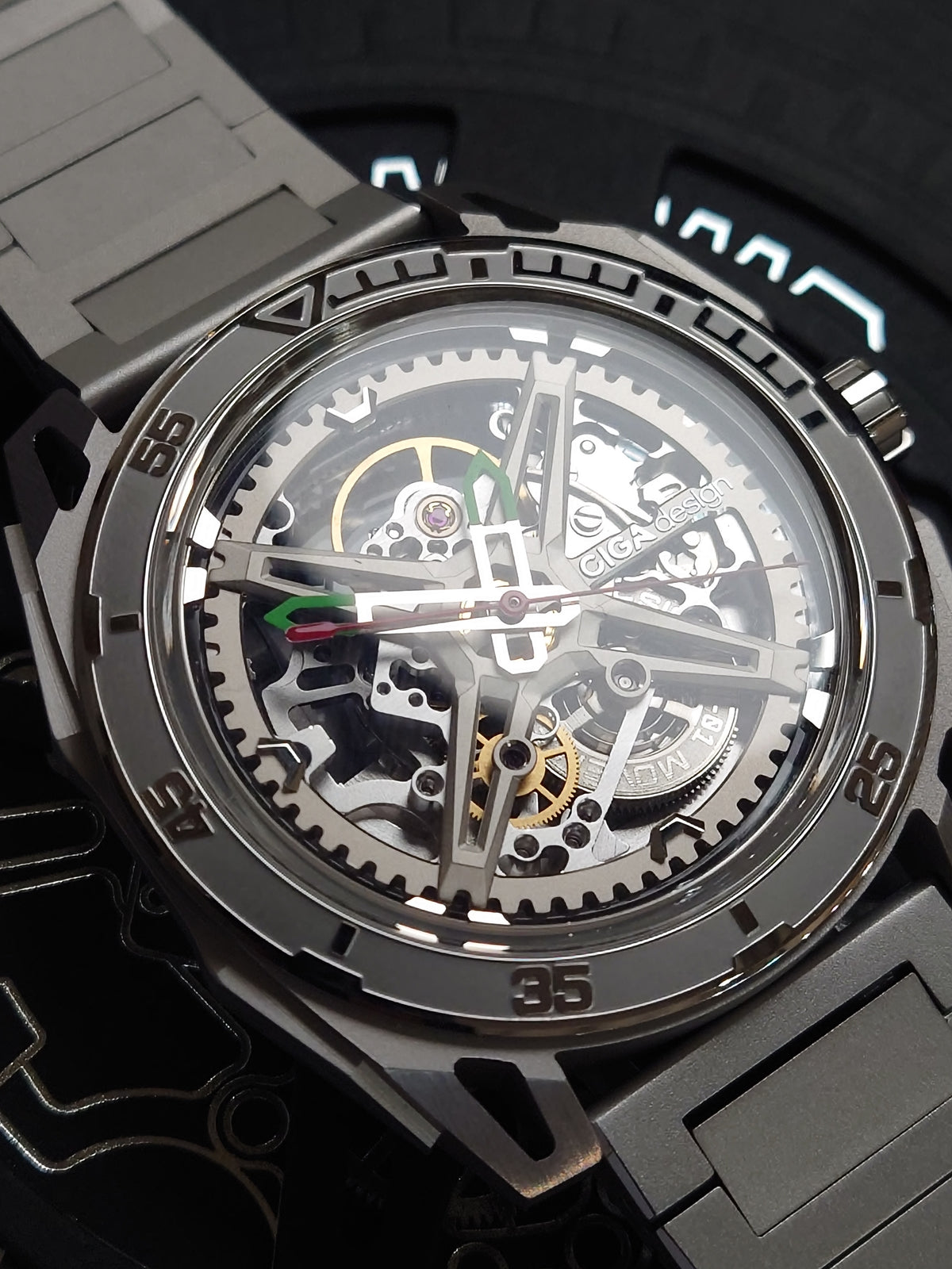 Ciga Design Falcon Automatic Watch - Z039-SS01-1S silver