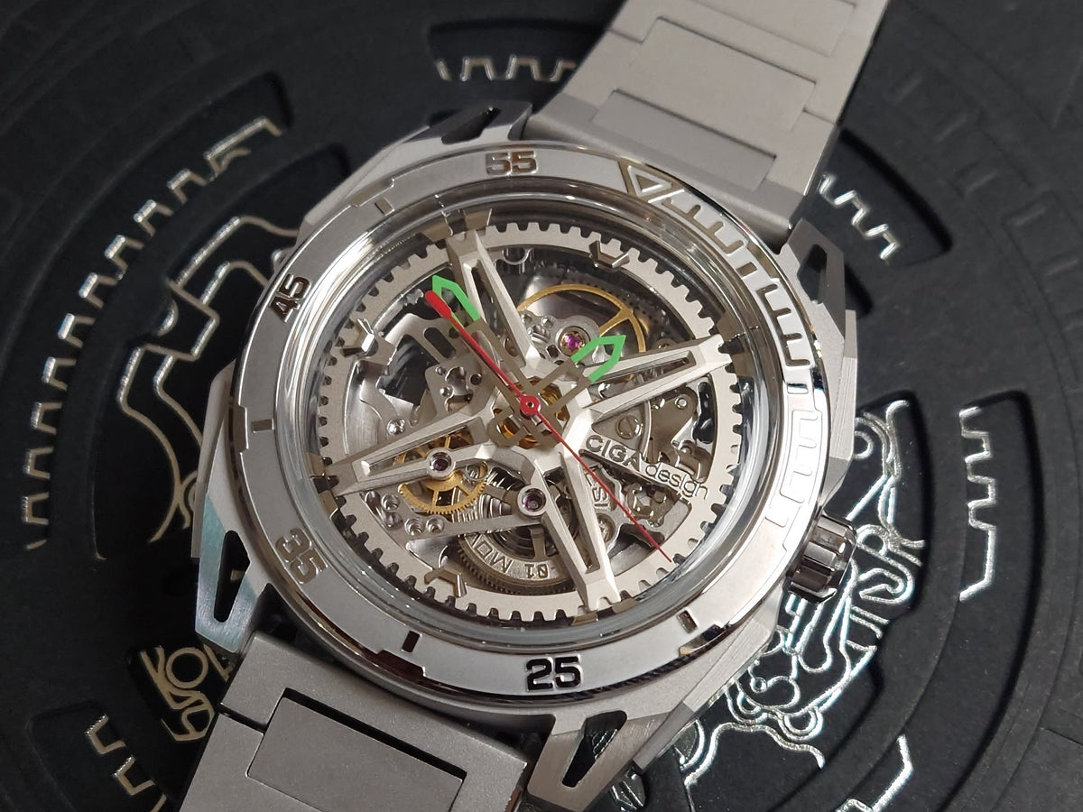 Ciga Design Falcon Automatic Watch - Z039-SS01-1S silver