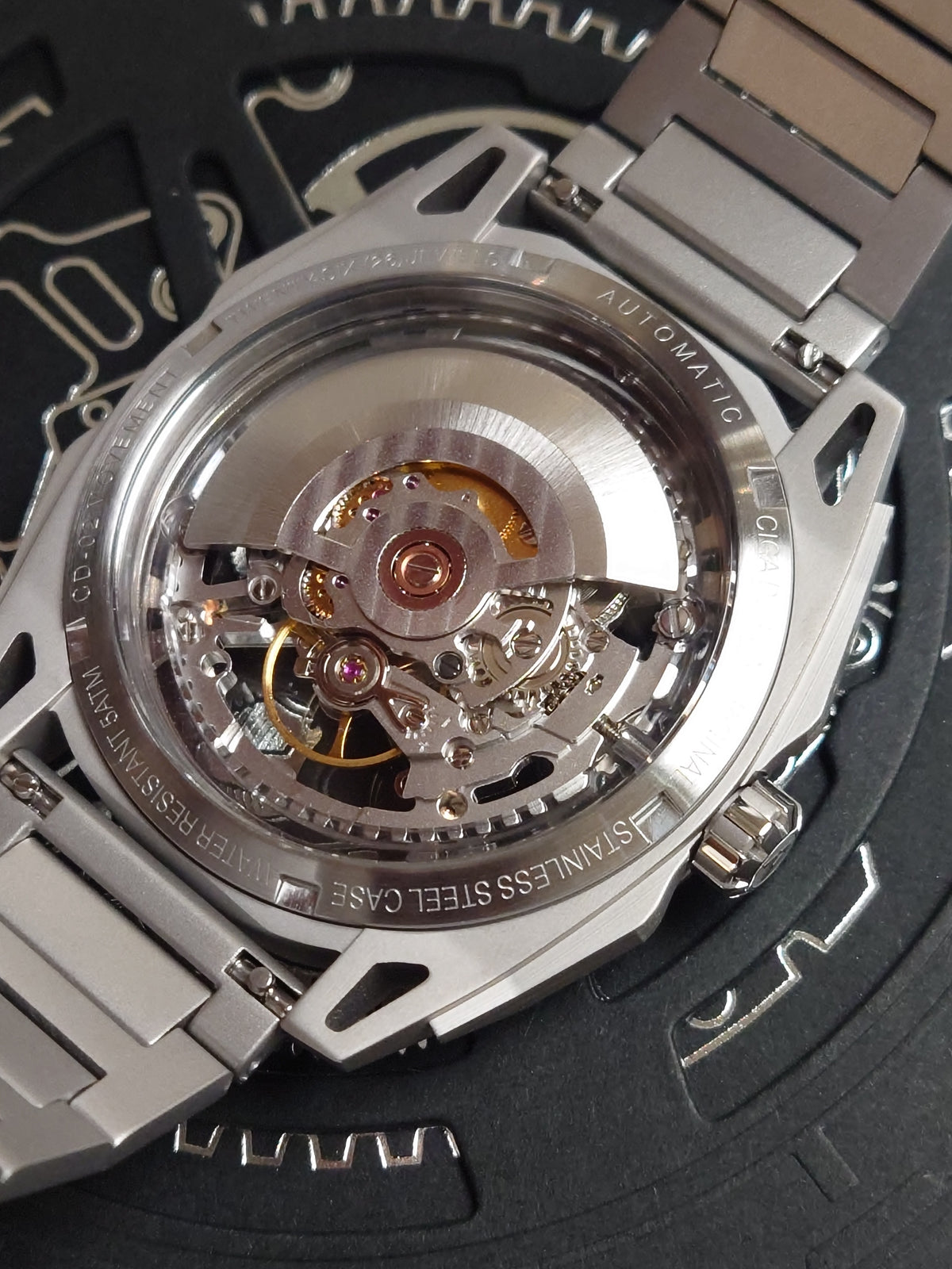 Ciga Design Falcon Automatic Watch - Z039-SS01-1S silver