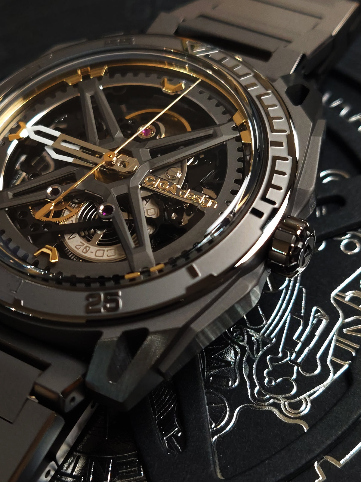 Ciga Design Falcon Automatic Watch - Z039-GG01-1G carbon
