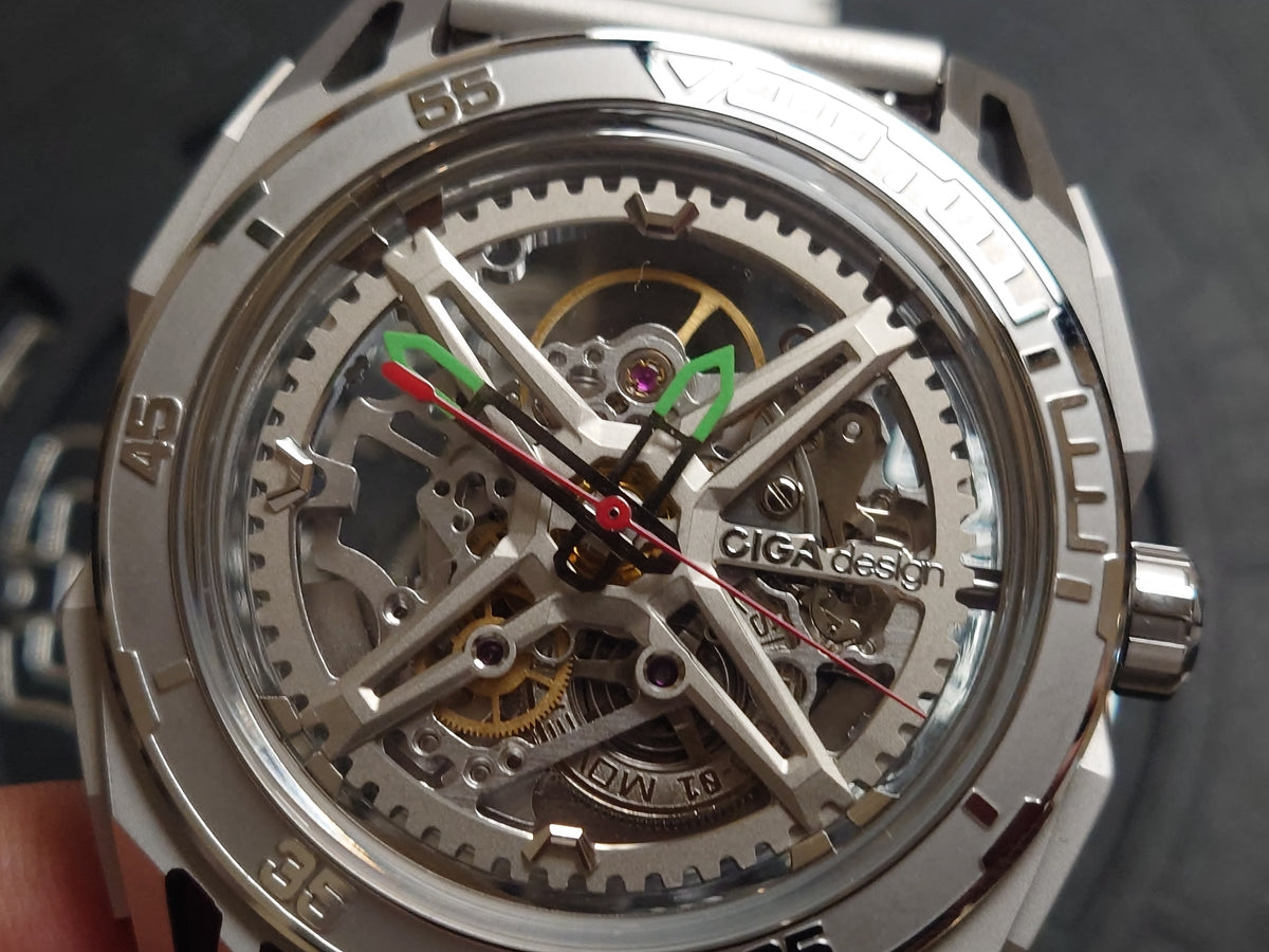 Ciga Design Falcon Automatic Watch - Z039-SS01-1S silver
