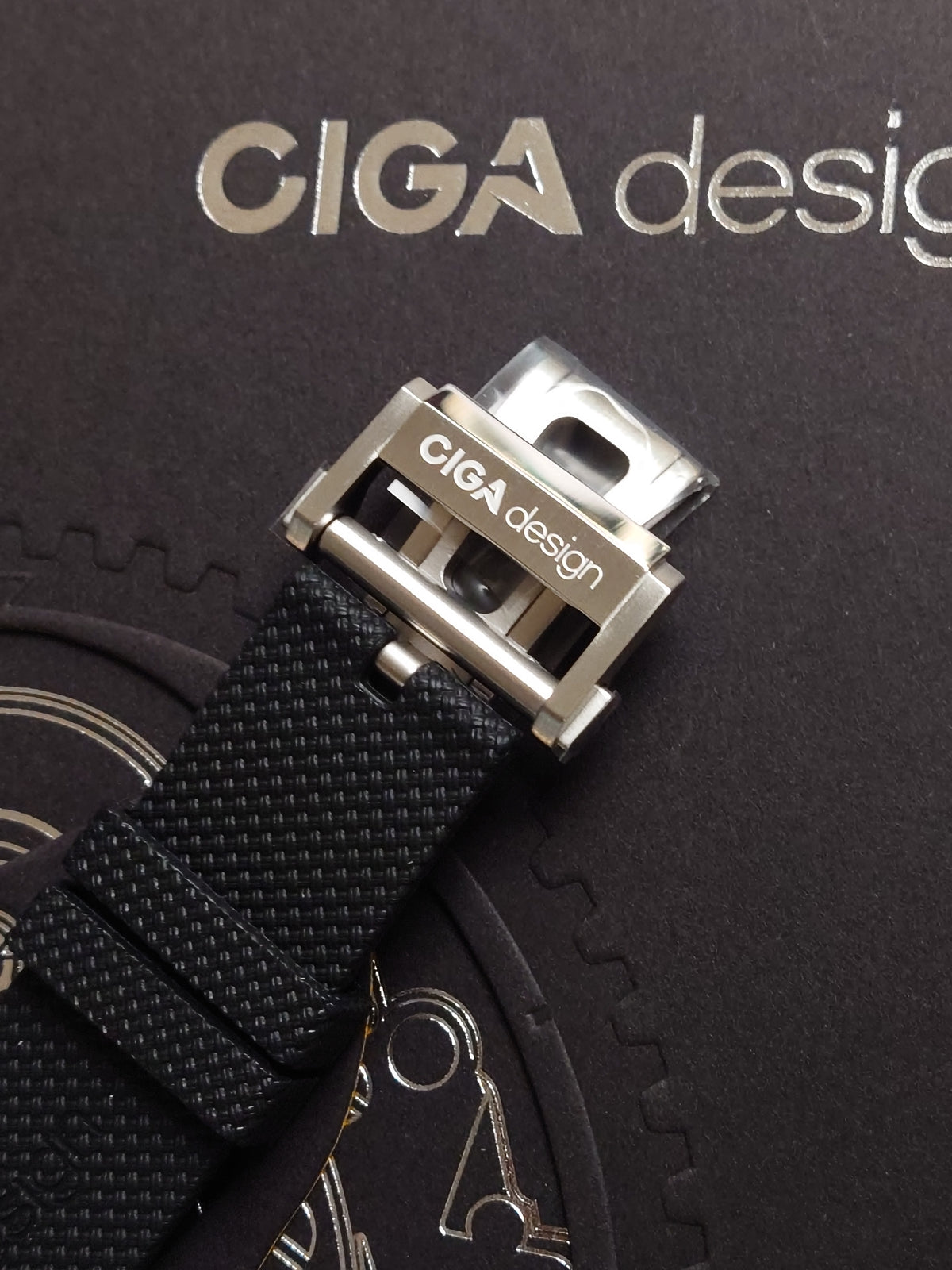CIGA design Vector Automatic Watch - Titanium V011-TIGR-6B