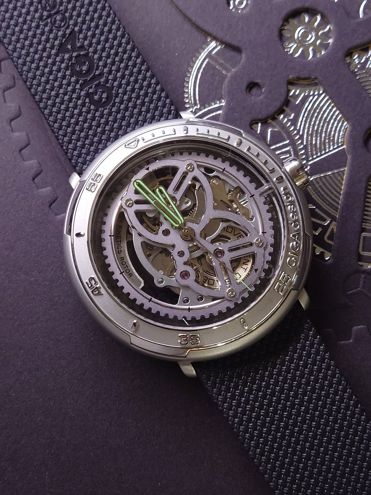 CIGA design Vector Automatic Watch - stainless steel case V011-SISI-6B