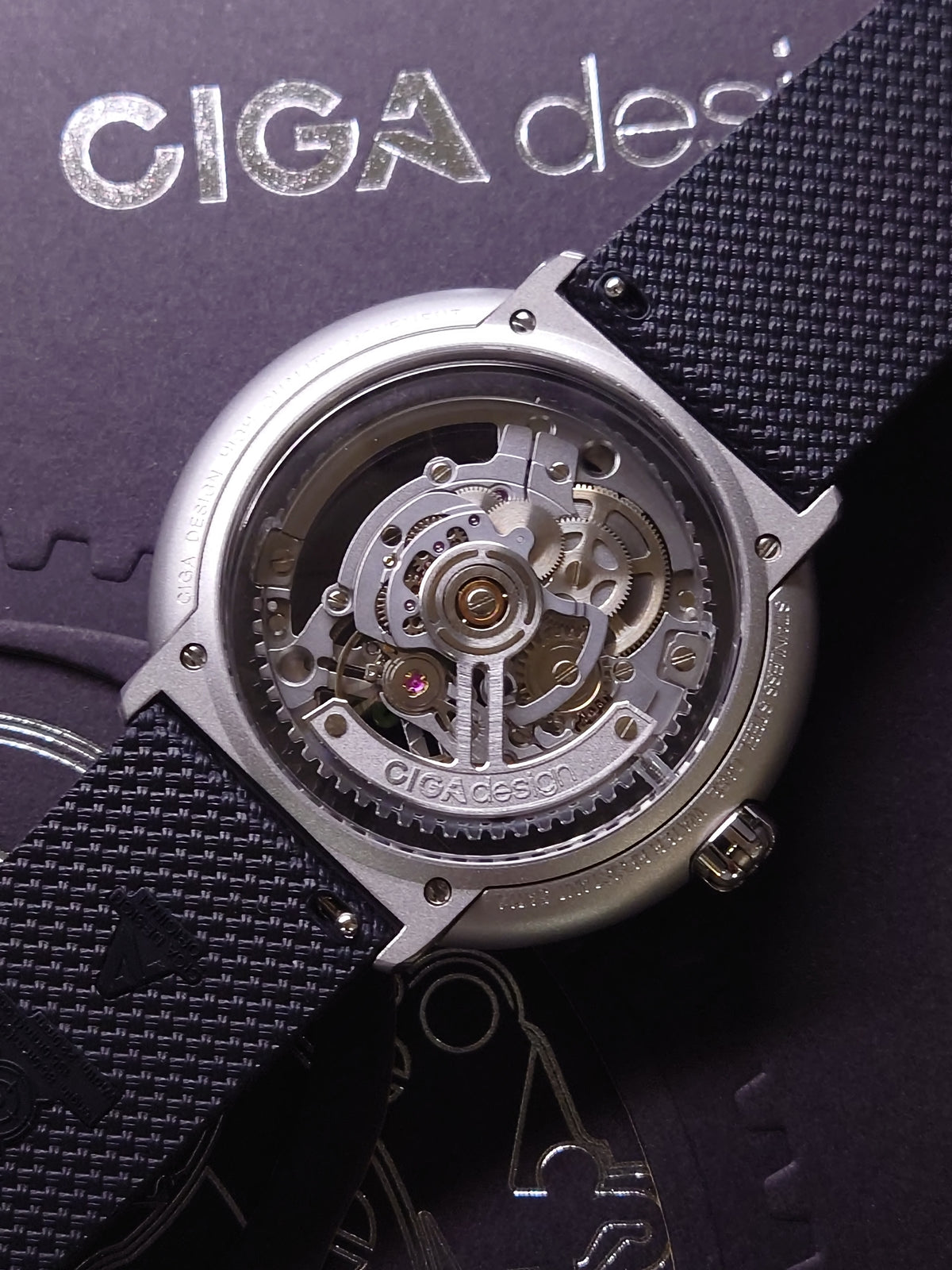 CIGA design Vector Automatic Watch - stainless steel case V011-SISI-6B