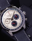 Boderry ASYMMETRY - Mechanical Chronograph with Domed Sapphire Crystal | Khaki M01-01