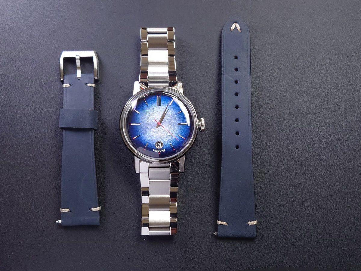 Undone 琺瑯面 Enamel Verde Automatic - URB-RTO-BLU Blue