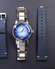 Undone 琺瑯面 Enamel Verde Automatic - URB-RTO-BLU Blue