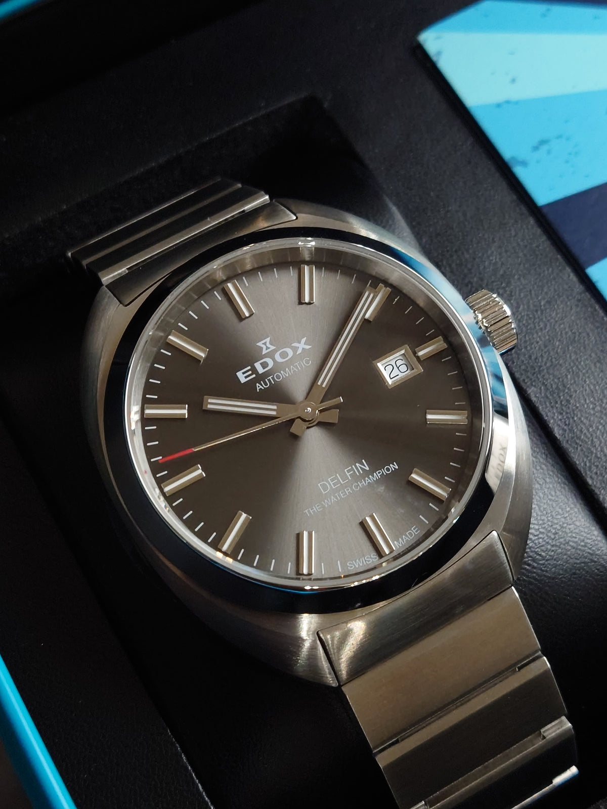 EDOX DELFIN 1961 DATE AUTOMATIC LIMITED EDITION - 80143-3M-NIN