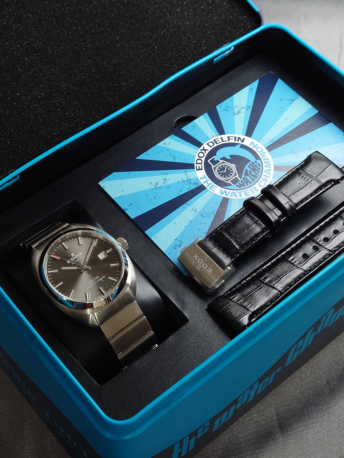 EDOX DELFIN 1961 DATE AUTOMATIC LIMITED EDITION - 80143-3M-NIN