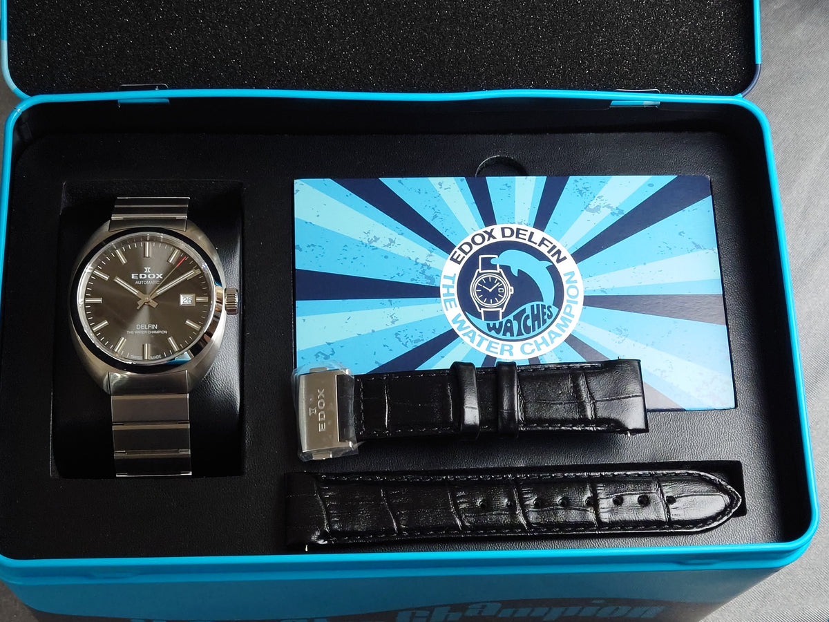 EDOX DELFIN 1961 DATE AUTOMATIC LIMITED EDITION - 80143-3M-NIN