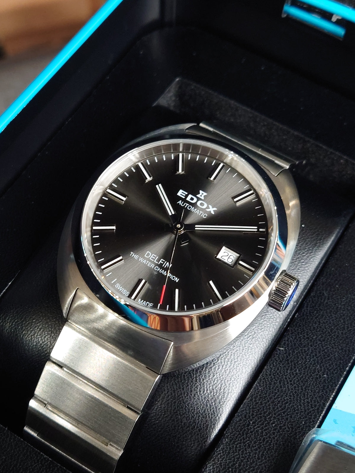 EDOX DELFIN 1961 DATE AUTOMATIC LIMITED EDITION - 80143-3M-NIN