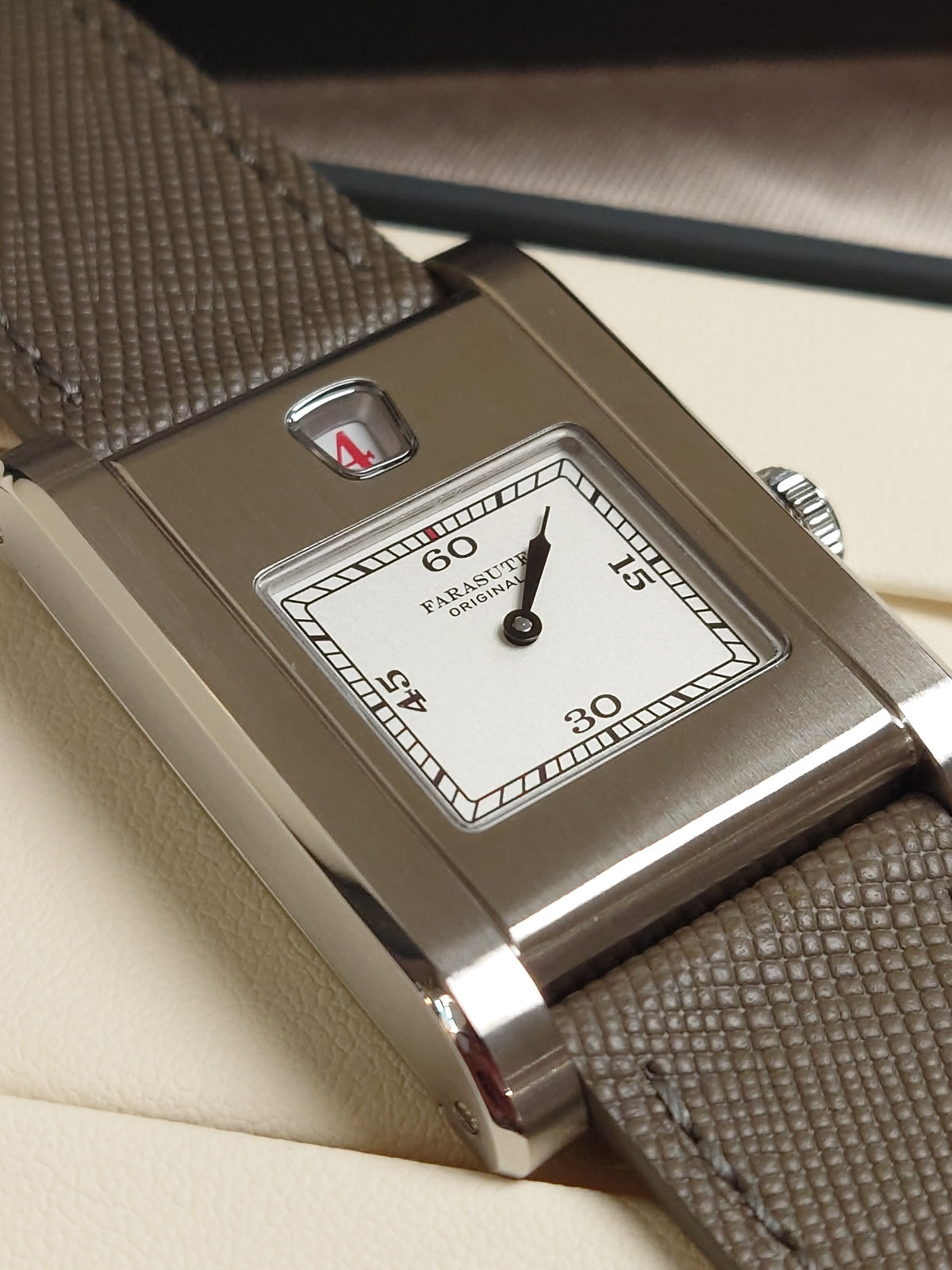 Farasute Jumping Hour Hand Winding - 2305B WH