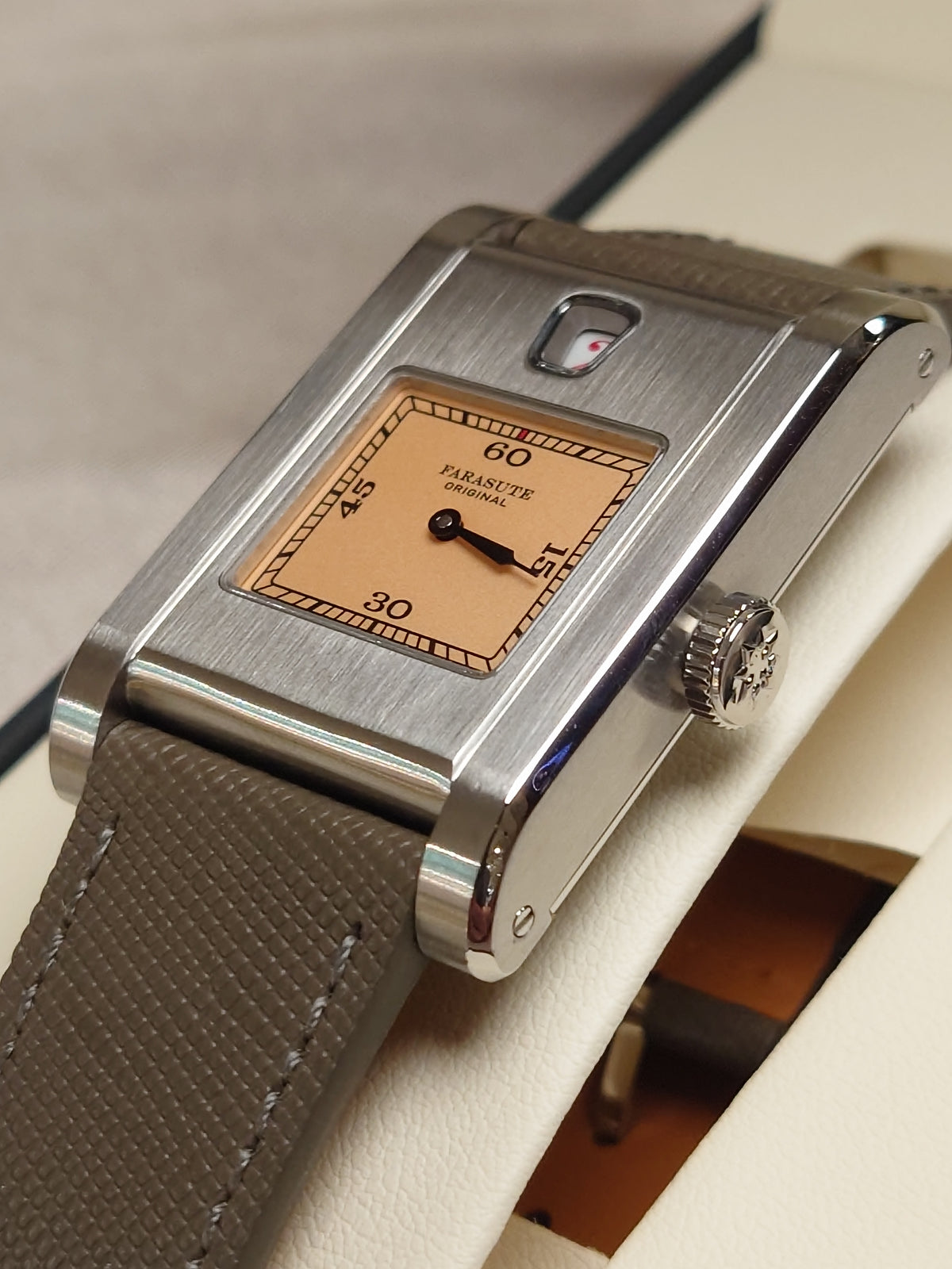 Farasute Jumping Hour Hand Winding - 2305B salmon