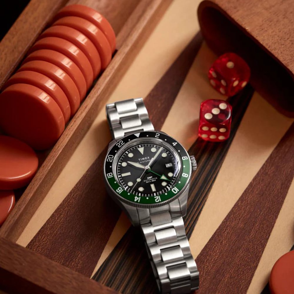 Timex Waterbury Heritage Automatic GMT 自動錶 - TW2Y60800