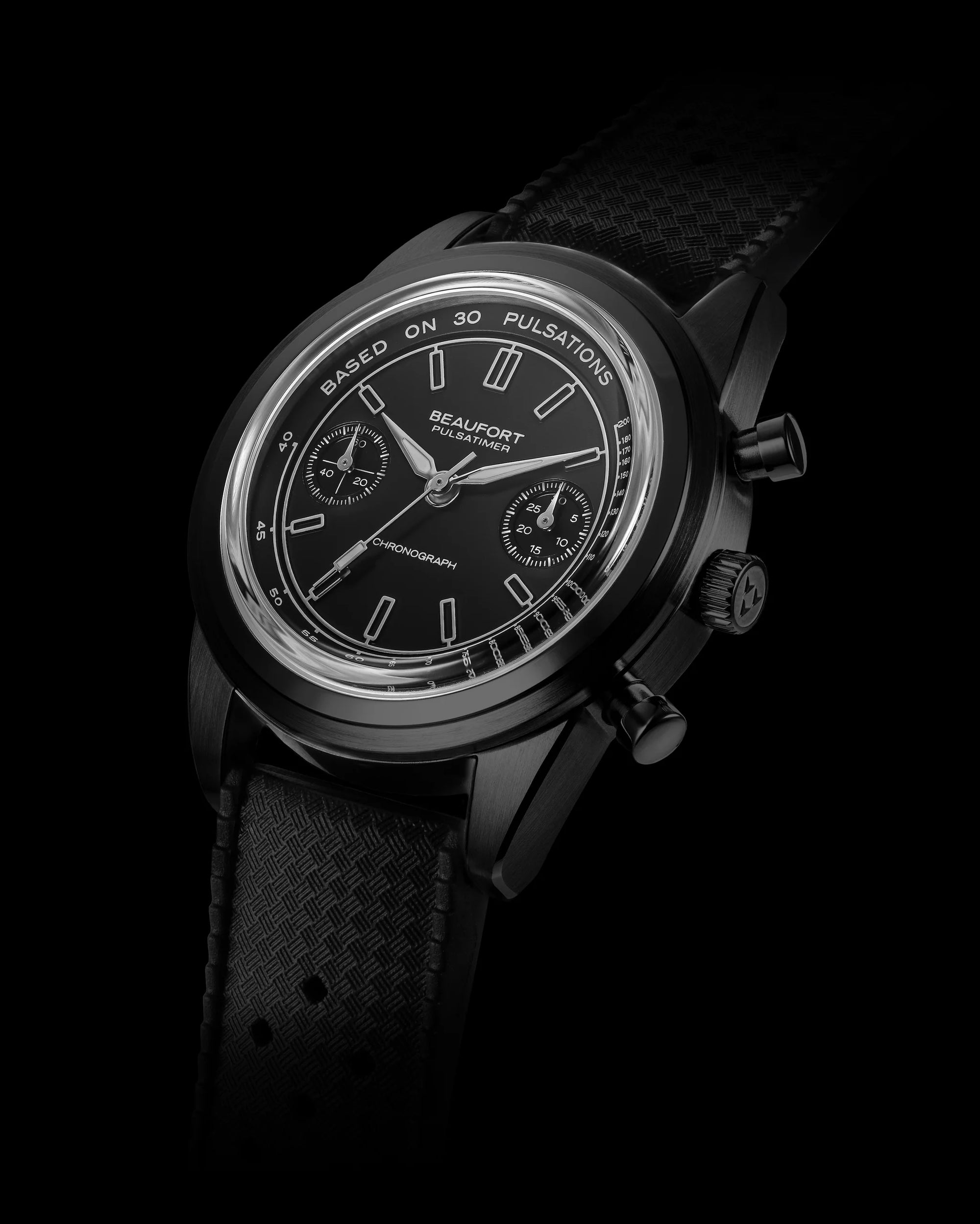 BEAUFORT Pulsatimer Chronograph - Jet Black DLC