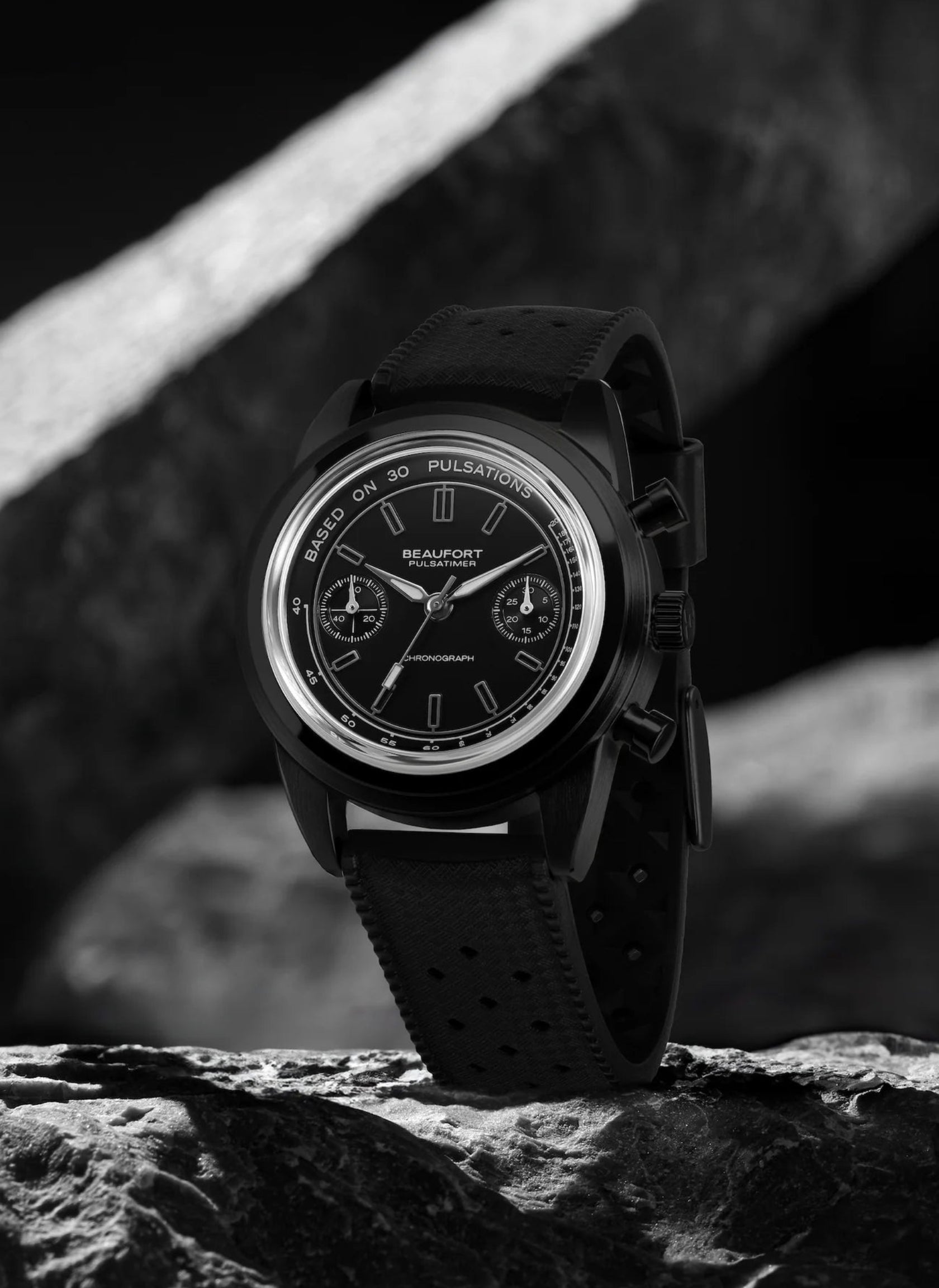 BEAUFORT Pulsatimer Chronograph - Jet Black DLC