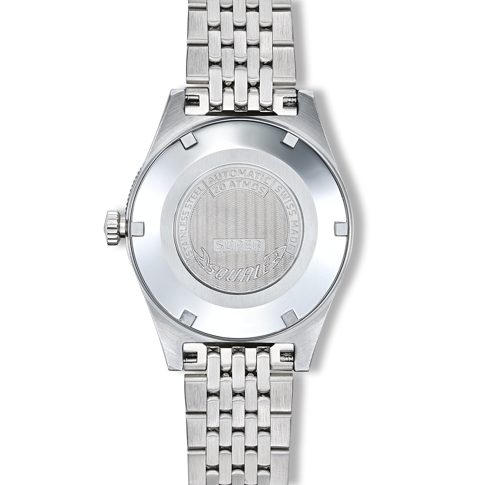 Squale Super-Squale Big Arrows Black Bracelet - SUPERSSABK.AC