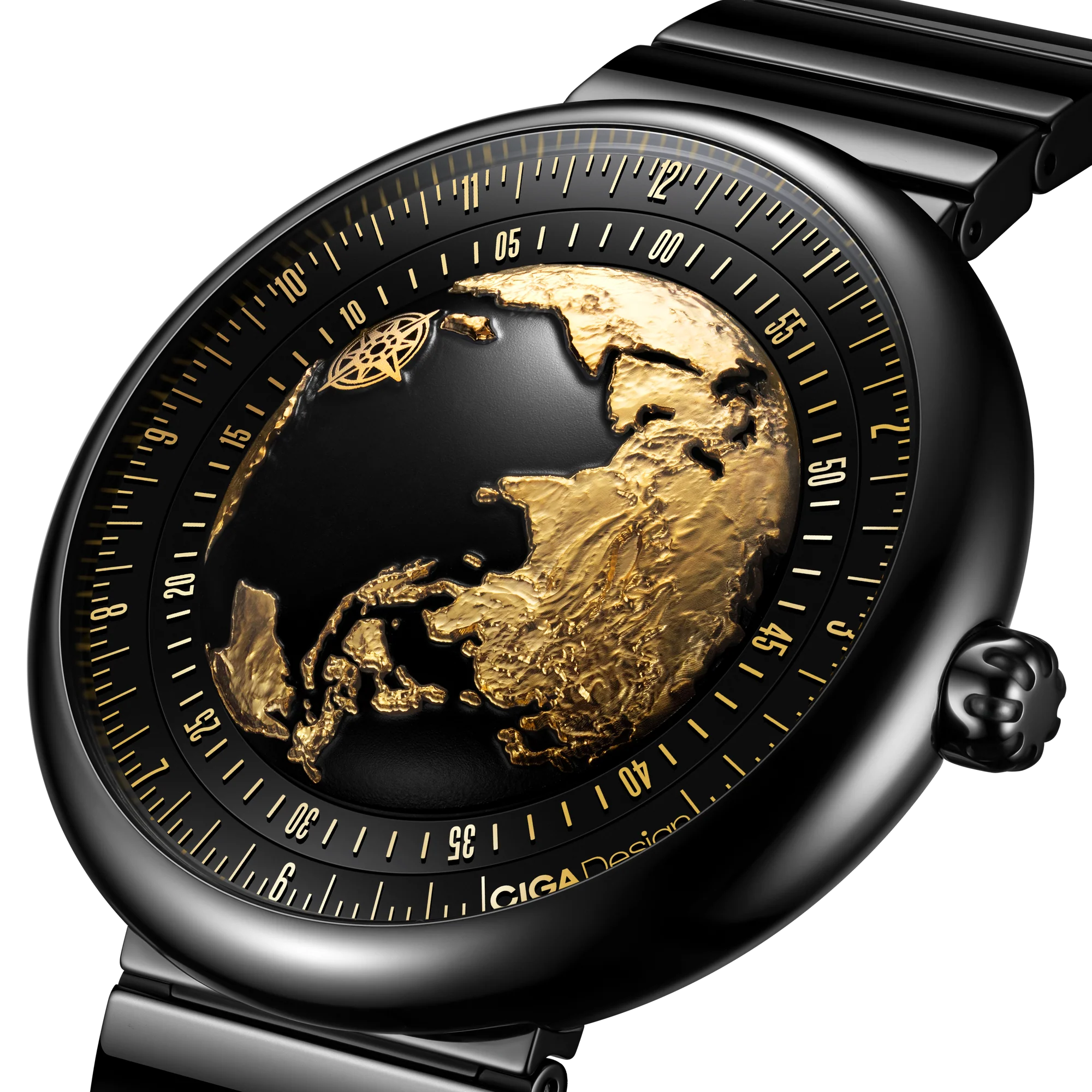 CIGA design MECHANICAL WATCH BLUE PLANET II · GILDED AGE