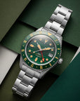 UNDONE Basecamp GMT Malachite Dial 孔雀石自動錶