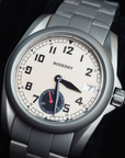 Boderry VOYAGER 72-Hours Titanium Automatic -  BD-A19T-02 Cream Full Lum