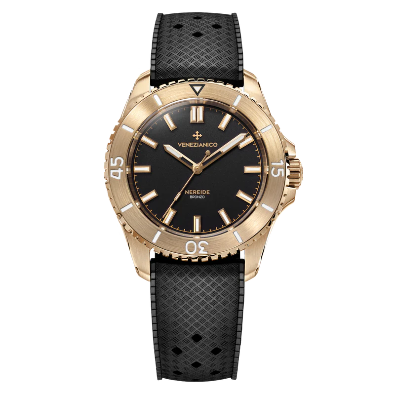 Venezianico Nereide Bronzo 39mm 青銅機械錶- 3121555 Black