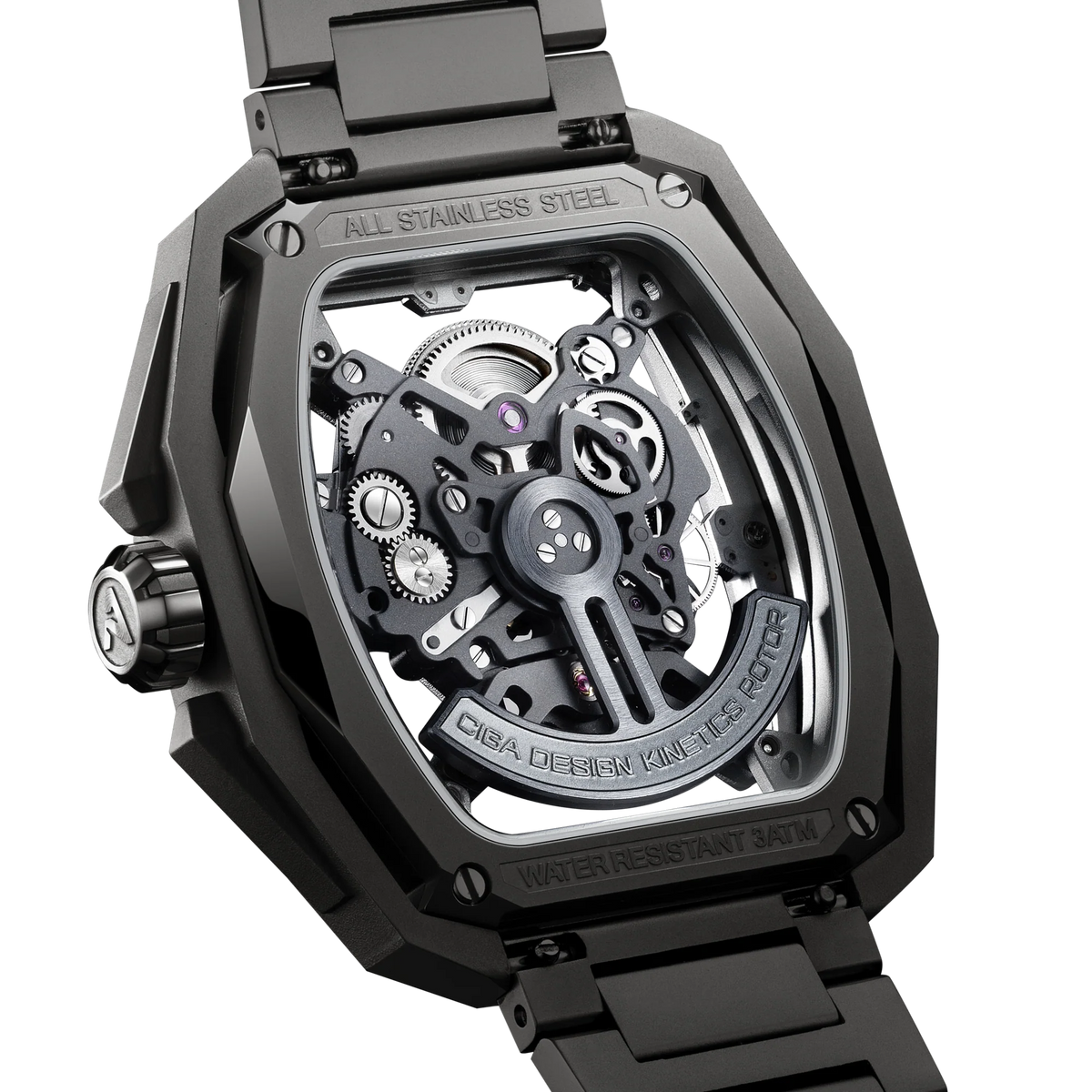Ciga Design - Hunter Steel Automatic - Z035-BB02-W1B Black Gold