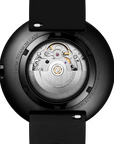 case back CIGA design X LABEL NOIR AUTOMATIC WATCH BLUE PLANET II · BLACK STAR EDITION