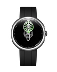 CIGA design AUTOMATIC WANDERING HOUR WATCH · TIME CIPHER - T021-SISI-6B Silver
