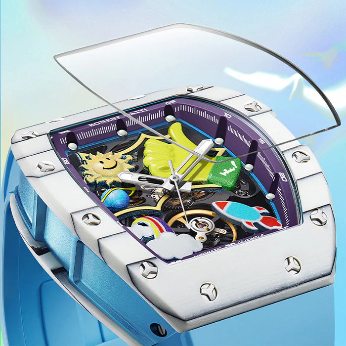Bonest Gatti 夜光碳纖維自動錶 BG9001-R2
