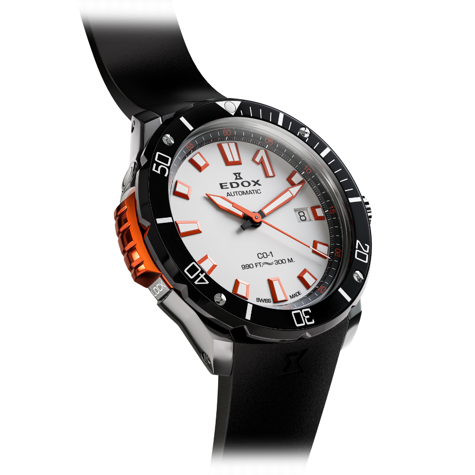 EDOX CO1 Date Automatic - 80137-37GNO-AO