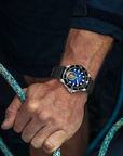 Peacock Ocean Wing Tourbillon 300M Diver Watch - 孔雀海洋之翼陀飛輪300米潛水錶 - PFG0201.01 Blue