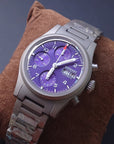 Boderry Landmaster Titanium Chronograph Automatic -  BD-A18T-06B Purple