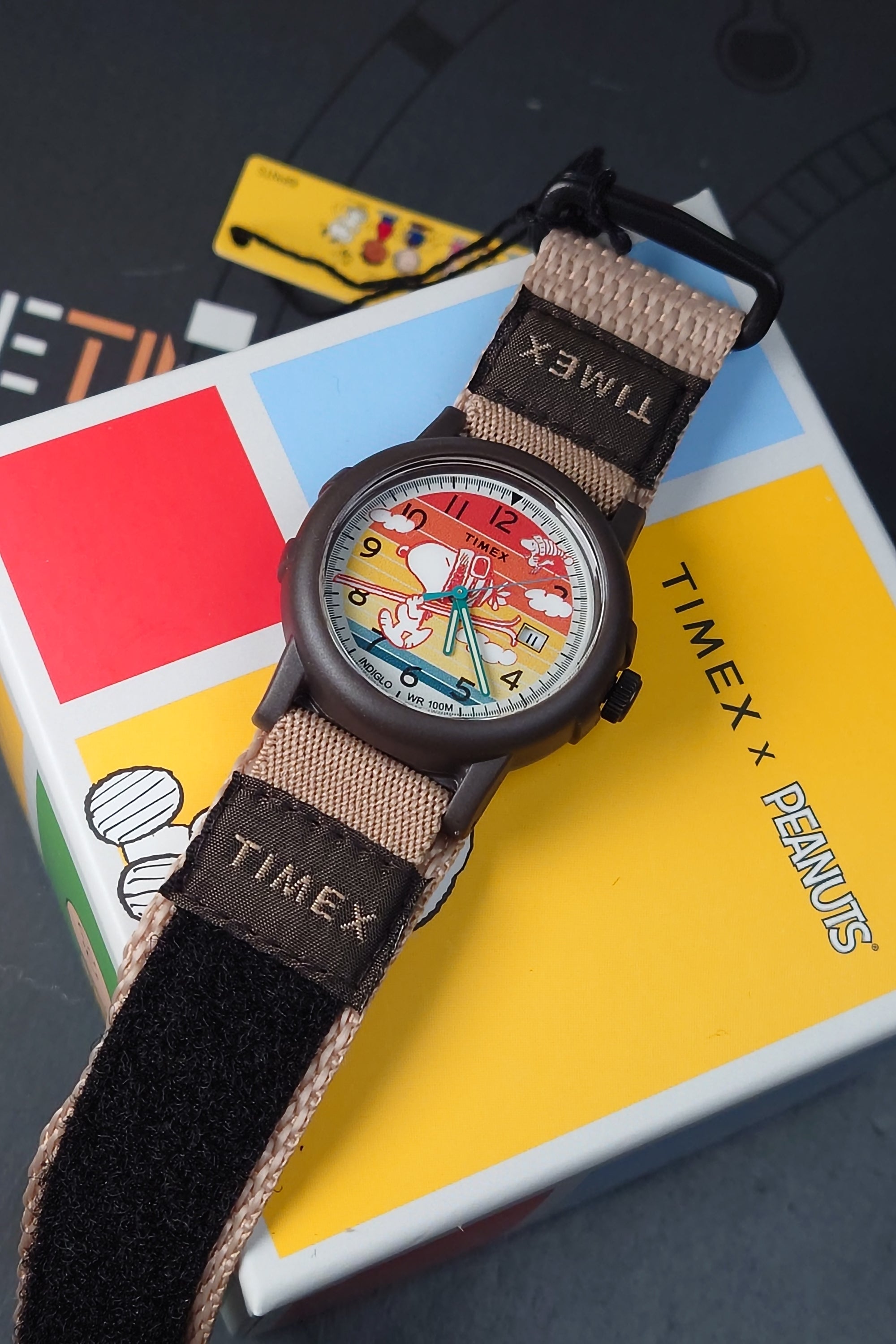 Timex X Peanuts - Camper Ski 石英錶 - TW4B349