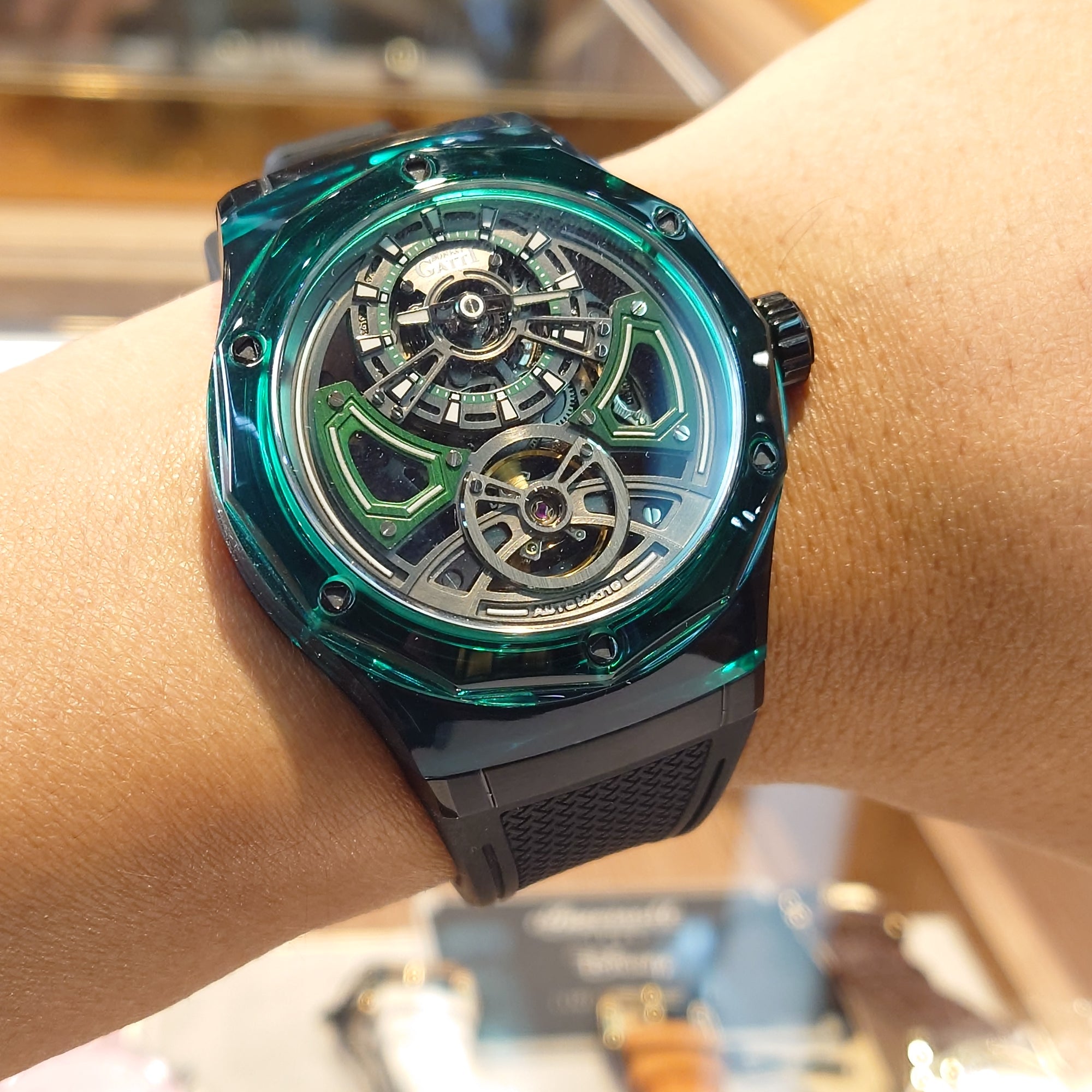 Bonest Gatti 水晶自動錶 BG5807-A4