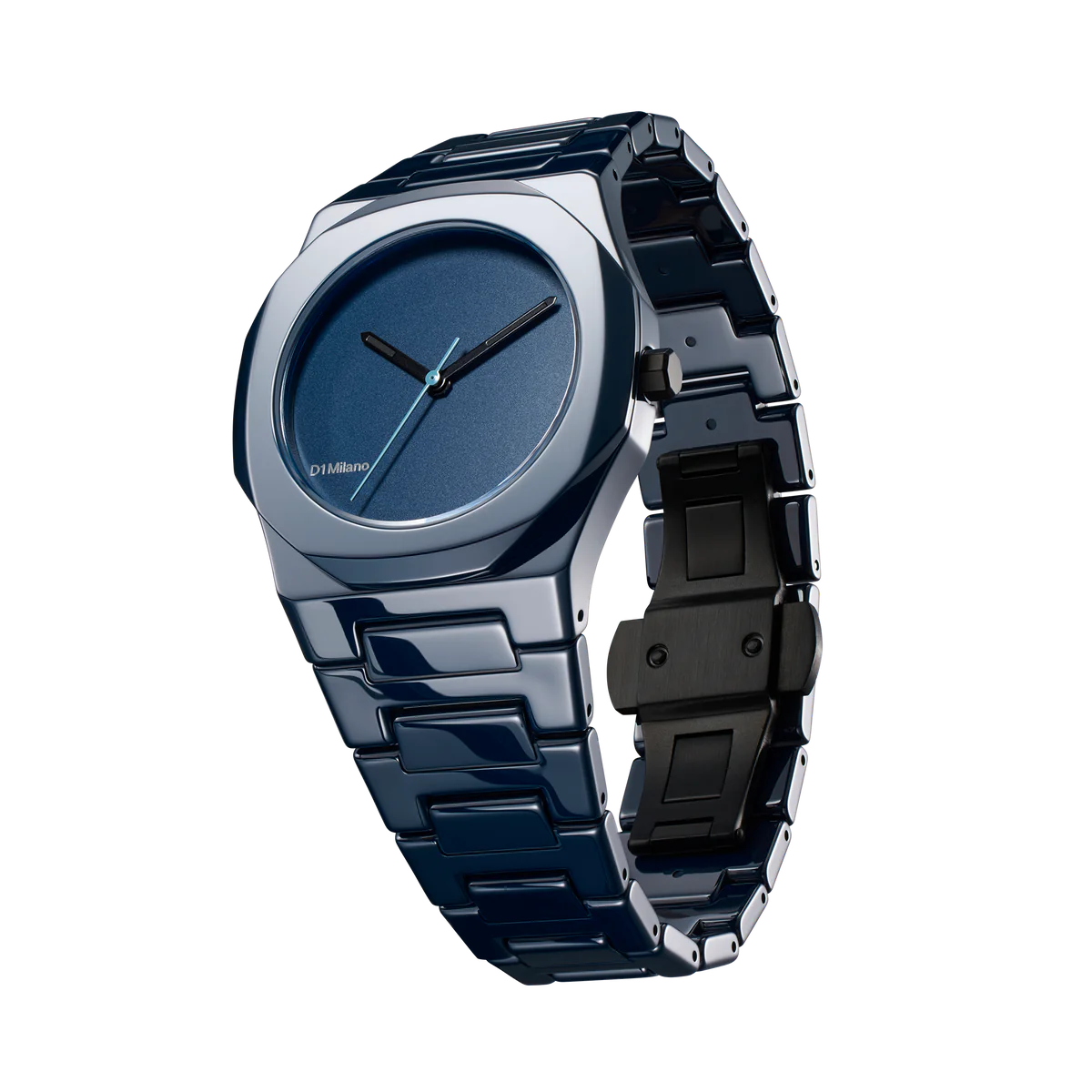 D1 Milano Pure Blue Ceramica 37mm 陶瓷手錶-CEBU03