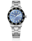 Aquatico Sea Dragon Tritium T100氣燈 潛水機械錶  Light Blue