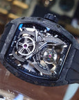 Bonest Gatti 現貨發售 酒桶形碳纖維自動陀飛輪手錶 BG7003-R2 GR