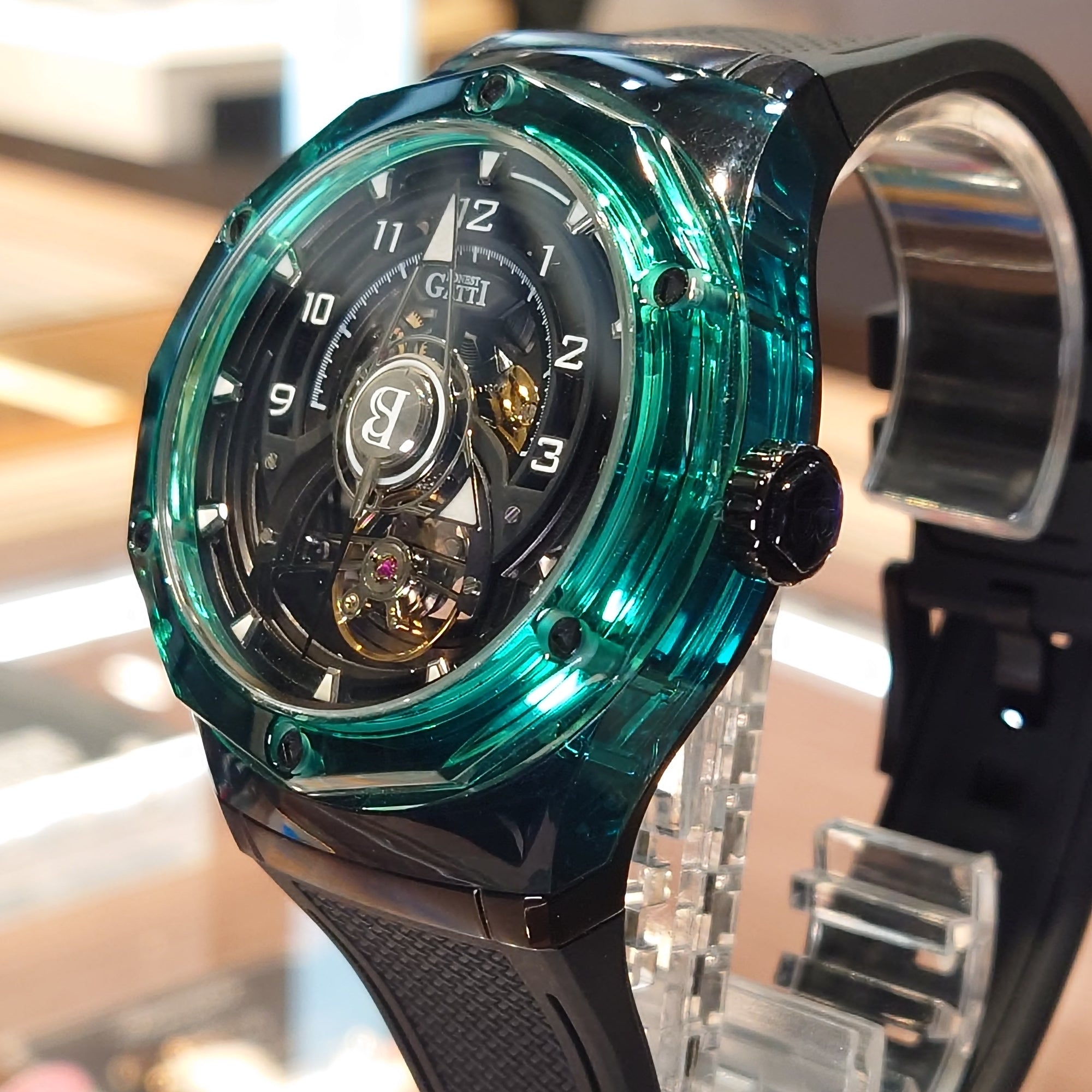 Bonest Gatti 水晶自動錶 BG6003-R3