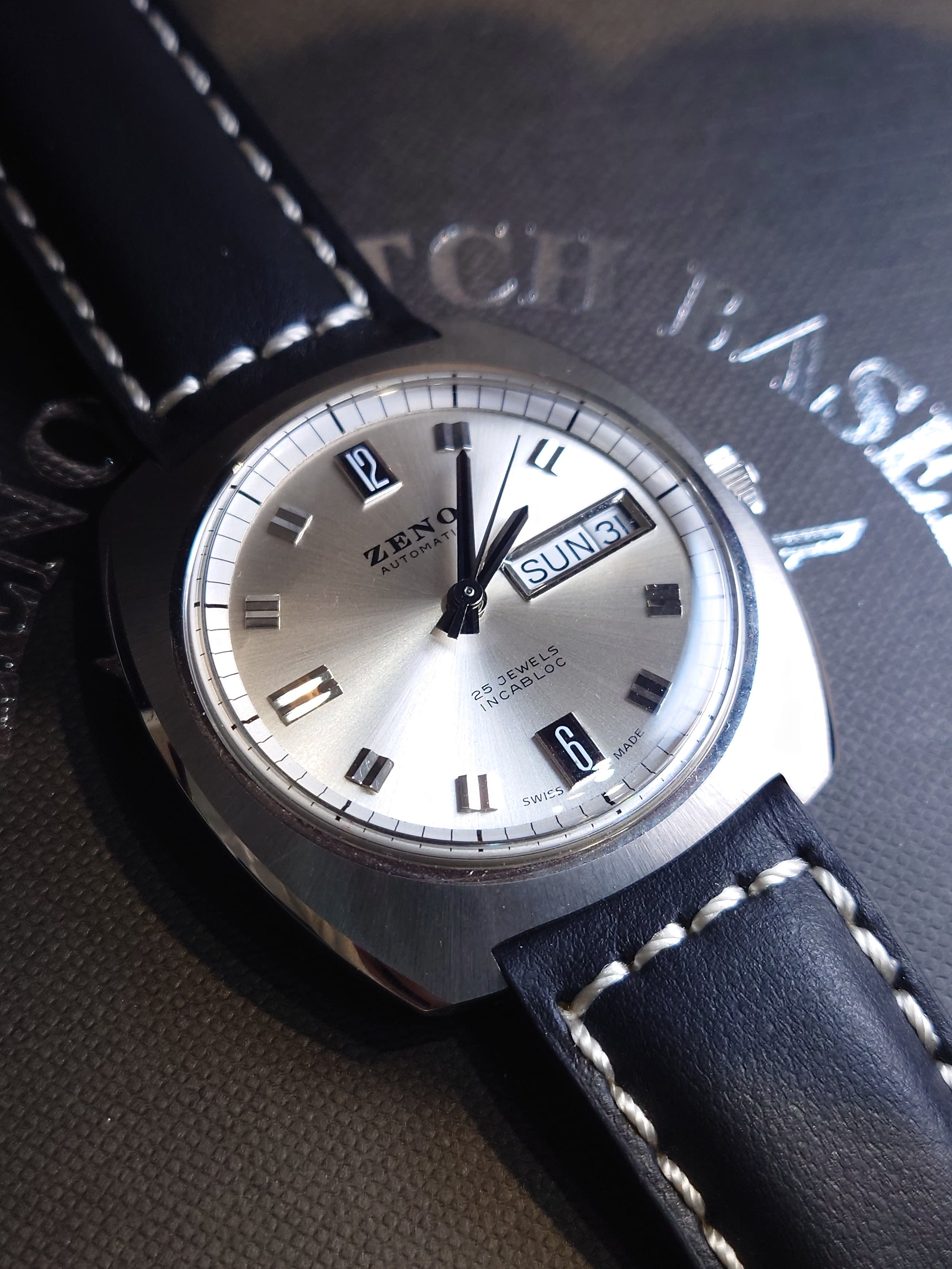 瑞士 Zeno-Watch Basel  Compressor 6520-3 silver