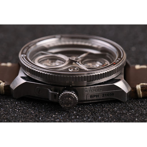 TACS ATL 復古雙鏡頭自動錶 Automatic Twin Lens 2002A 啡色皮帶