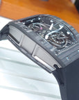 Bonest Gatti 現貨發售酒桶形夜光碳纖維自動錶 黑色BG9004-R2
