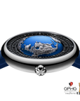 CIGA design MECHANICAL WATCH BLUE PLANET II ALTANTIC OCEAN - 46mm Titanium case - U039-TU01-W6U