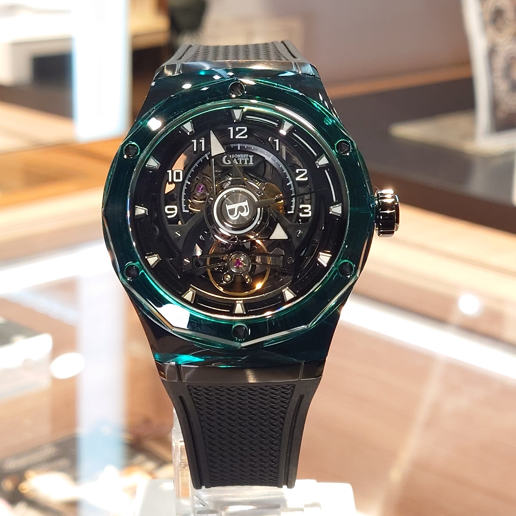 Bonest Gatti 水晶自動錶 BG6003-R3