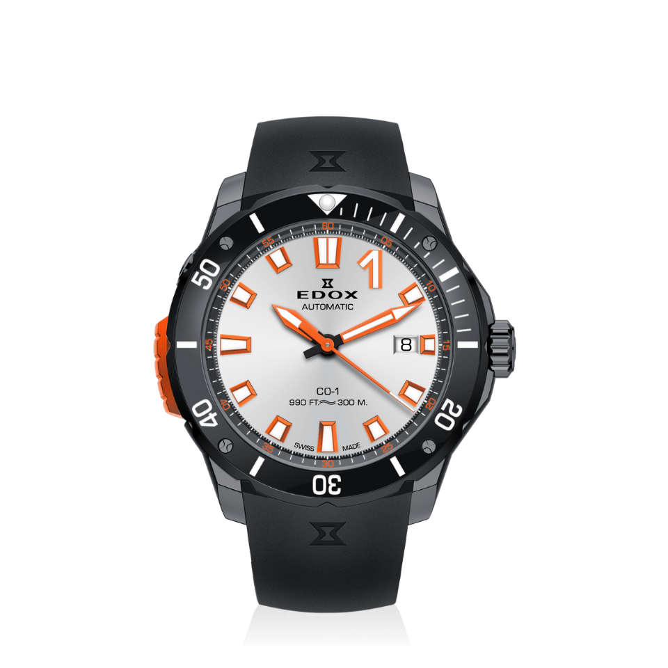 EDOX CO1 Date Automatic - 80137-37GNO-AO