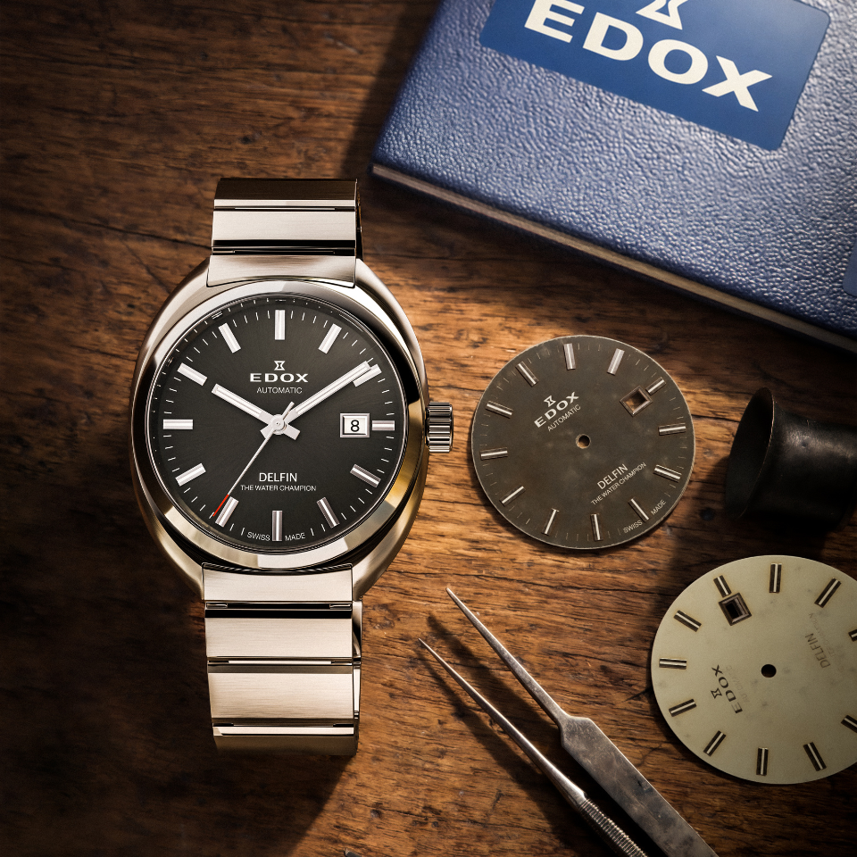EDOX DELFIN 1961 DATE AUTOMATIC LIMITED EDITION - 80143-3M-NIN