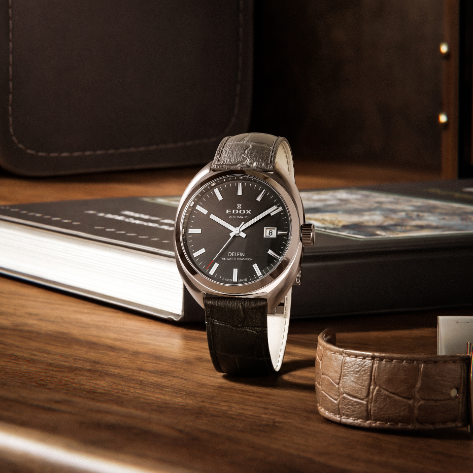 EDOX DELFIN 1961 DATE AUTOMATIC LIMITED EDITION - 80143-3M-NIN