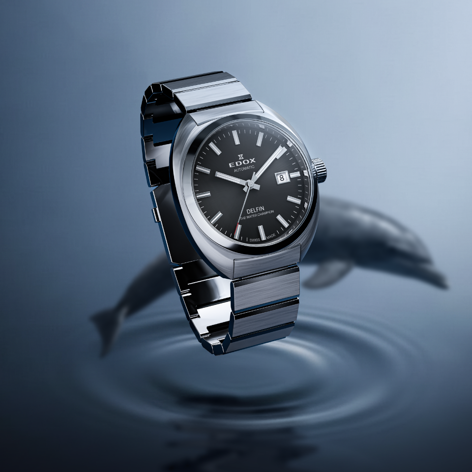 EDOX DELFIN 1961 DATE AUTOMATIC LIMITED EDITION - 80143-3M-NIN