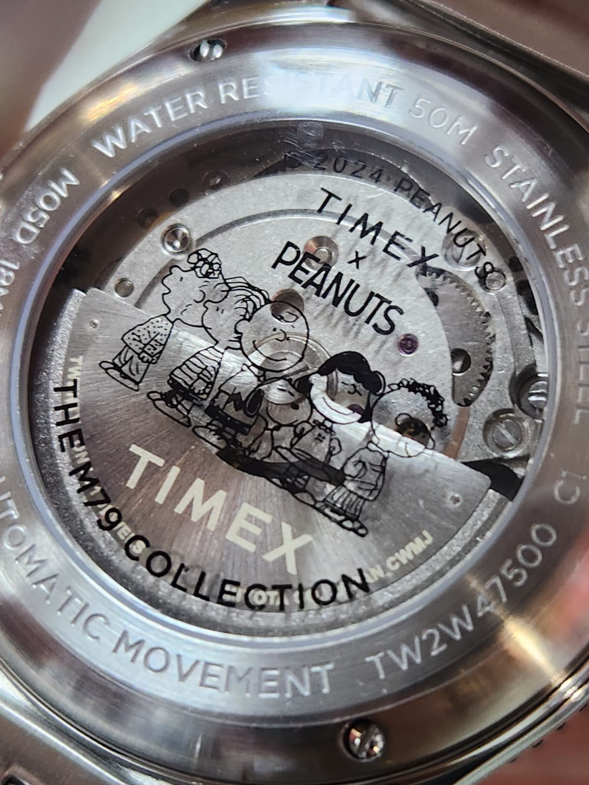 Timex X Peanuts Masked Marvel 自動錶- TW2W47500